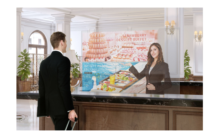 LG Transparent 55EW5G